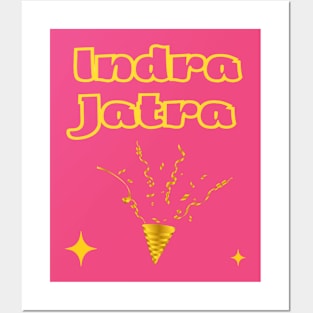 Indian Festivals - Indra Jatra Posters and Art